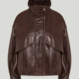 Nour Hammour Roland leather jacket