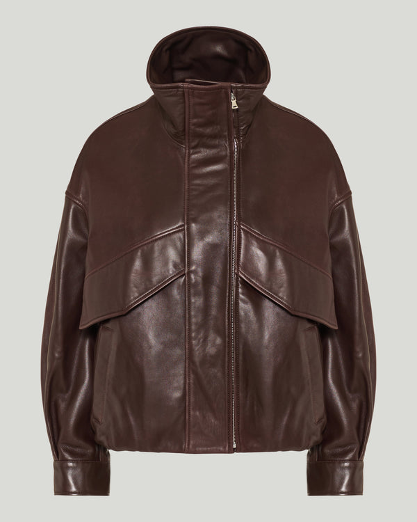 Nour Hammour Roland leather jacket