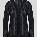 Tom Ford Micro-sequin sheer velvet cardigan