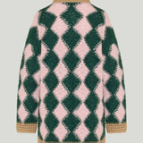 La DoubleJ Embellished knit cardigan