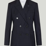 Givenchy Pinstripe double-breasted wool blazer