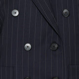 Givenchy Pinstripe double-breasted wool blazer