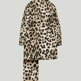 Givenchy Cocoon jacquard coat with scarf