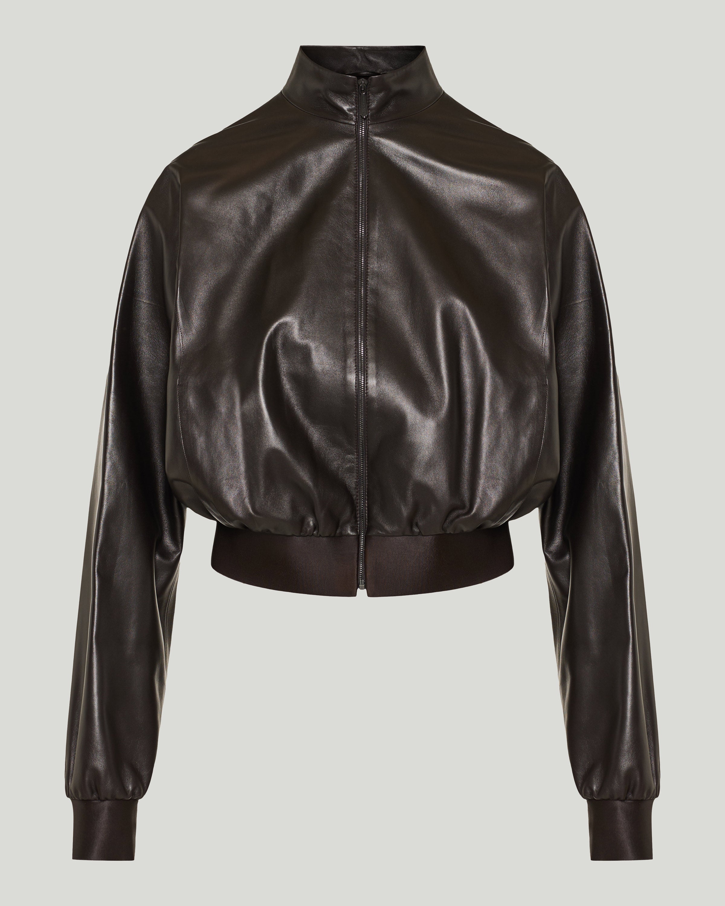ジャケット・アウター GUCCI LEATHER BOMBER JACKET Gucci Soft nappa leather bomber jacket – Luisa World