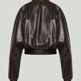 Gucci Soft nappa leather bomber jacket