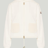 Moncler Cotton blend zip-up sweatshirt