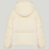 Moncler Cristallin hooded short down jacket