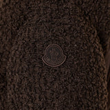 Moncler Cristallin bouclé down jacket