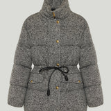 Moncler Diaphanes hooded short down jacket