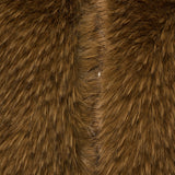Moncler faux fur sleeveless down jacket