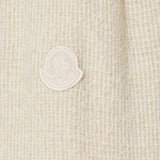 Moncler waffle-knit zip-up hoodie