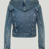 Alaïa Hooded denim jacket