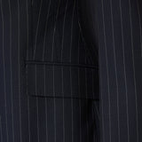 Dolce & Gabbana Single-breasted pinstripe wool jacket