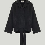 Khaite Alder belted wool jacket