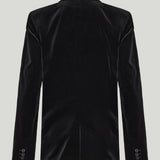 Khaite Rolo double-breasted velvet blazer