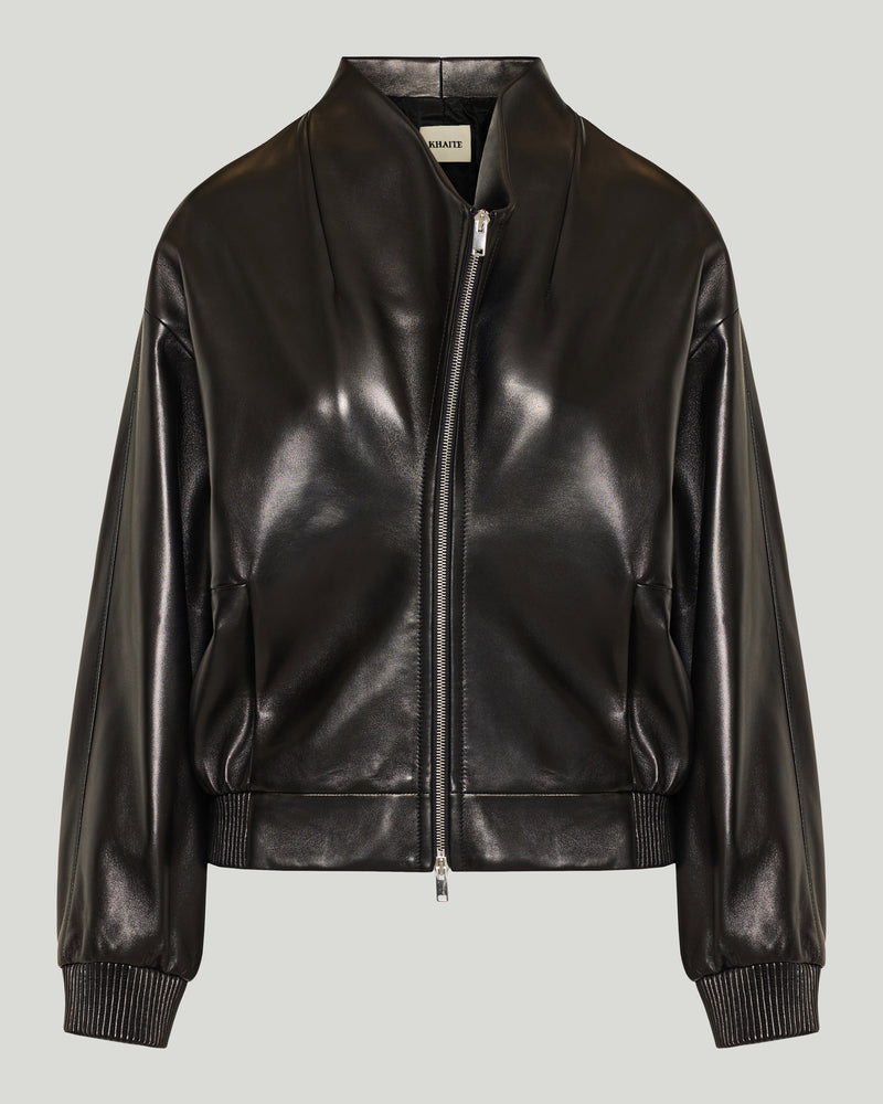 Khaite Ixin leather jacket