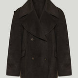 Loulou de Saison Double-breasted notch-lapel coat