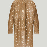 Loulou de Saison Liza deer-print pony-effect leather coat