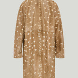 Loulou de Saison Liza deer-print pony-effect leather coat