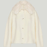 Loulou de Saison Rafe faux-fur collar jacket