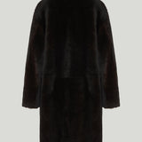 Loulou de Saison Elba shearling coat