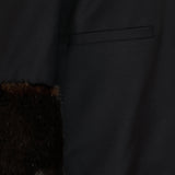 Loulou de Saison Goa faux-fur trimmed wool coat