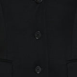 McQueen Off-shoulder harness jacket