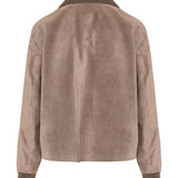 JW Anderson Logo-detail leather jacket