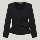Jacquemus Miami belted virgin-wool jacket