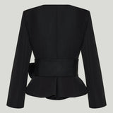 Jacquemus Miami belted virgin-wool jacket