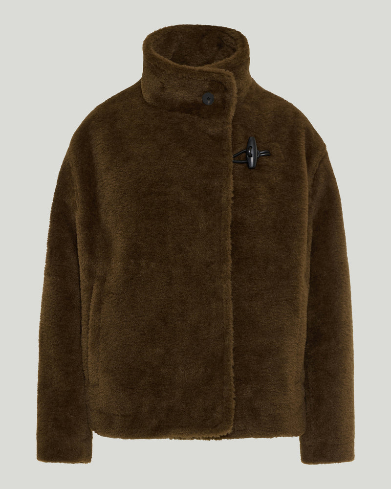 Jacquemus Fernando faux fleece jacket