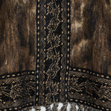 Etro Leopard-jacquard mohair cape