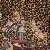 Etro Animal-print wool poncho