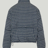 Miu Miu Check-pattern quilted jacket