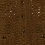 Frame Chevron-knit cardigan