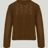 Frame Chevron-knit cardigan