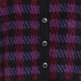 Frame Brushed houndstooth cardigan