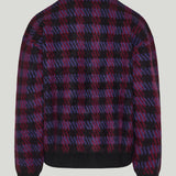 Frame Brushed houndstooth cardigan