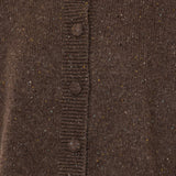 Frame flecked wool-cashmere cardigan