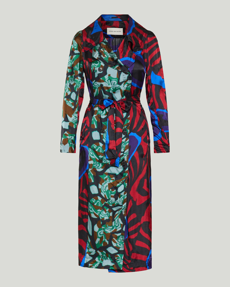 Dries Van Noten Printed coat