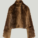 Nour Hammour Cameron shearling jacket
