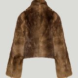 Nour Hammour Cameron shearling jacket