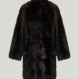 Nour Hammour Blaise shearling coat