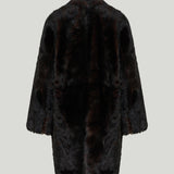 Nour Hammour Blaise shearling coat
