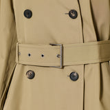 Fendi double-breasted belted trench coat