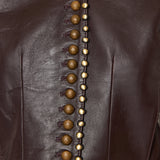 Etro Studded leather jacket