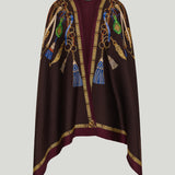 Etro wool-blend cape