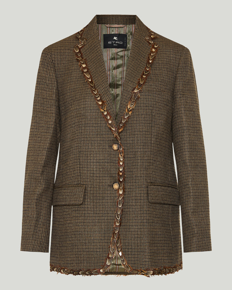 Etro Patterned tailored jacket