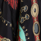 Etro Flora and fauna silk kimono