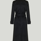 Saint Laurent Belted single-breasted coat
